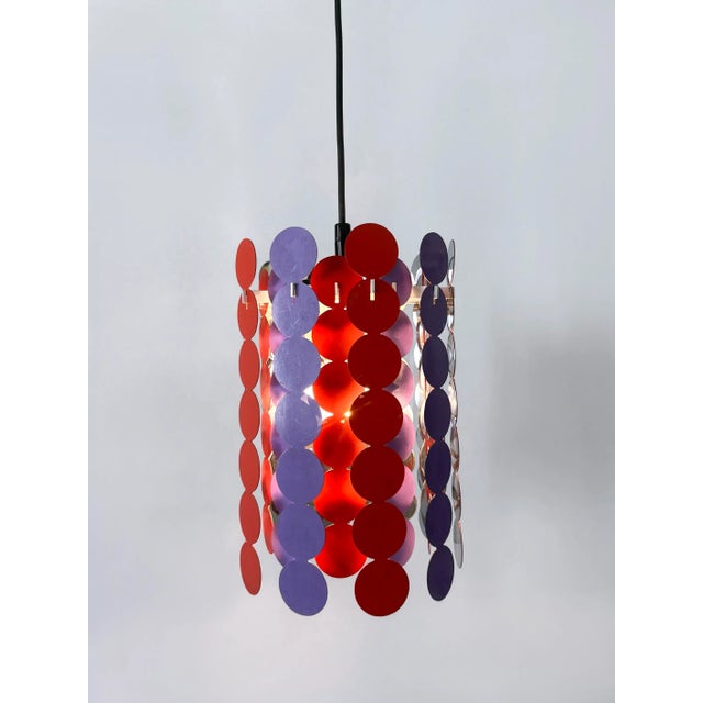 1960s Mid-Century Modern Pendant Lamp from Doria Leuchten, Germany, 1960s For Sale - Image 5 of 18