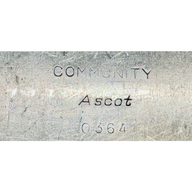 Metal Mid 20th Century Ornate Silverplate Covered Serving Dish For Sale - Image 7 of 7