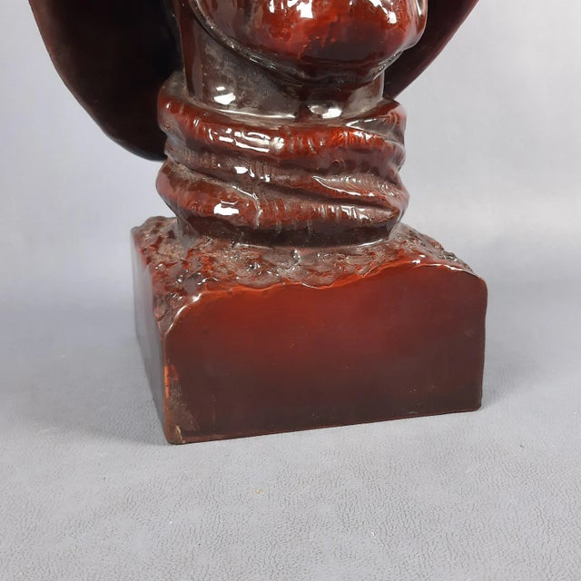 Ceramic Fisherman Sculpture by A. Ferreri for Cacciapuoti, 1950s For Sale - Image 10 of 16