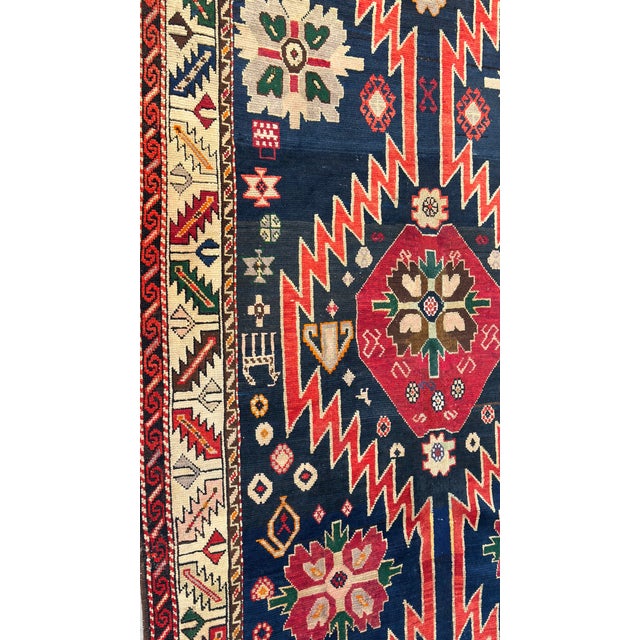 Traditional Antique Armenian Rug For Sale - Image 3 of 7
