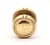 Traditional Traditional 1.25 In. Rope Brass Drawer Cabinet Knob For Sale - Image 3 of 5
