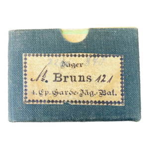 Imperial German Garde-Jäger-Bataillon Leave Pass – 4th Company – Signed – C. 1880-1900