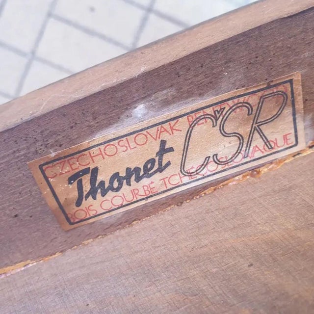 Wood Bentwood Armchairs attributed to Josef Hoffmann for Thonet, Czechoslovakia, 1940s, Set of 3 For Sale - Image 7 of 9