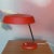Mid-Century Red Metal Desk Lamp, 1960s For Sale - Image 6 of 6