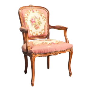 Antique Queen Anne Style Side Chair