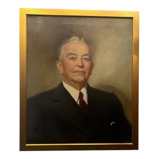 “Portrait of Mr. R” by S. Edmund Oppenheim For Sale