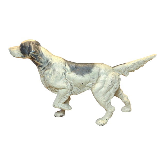 Hubley Cast Iron, "Pointer" Doorstop For Sale