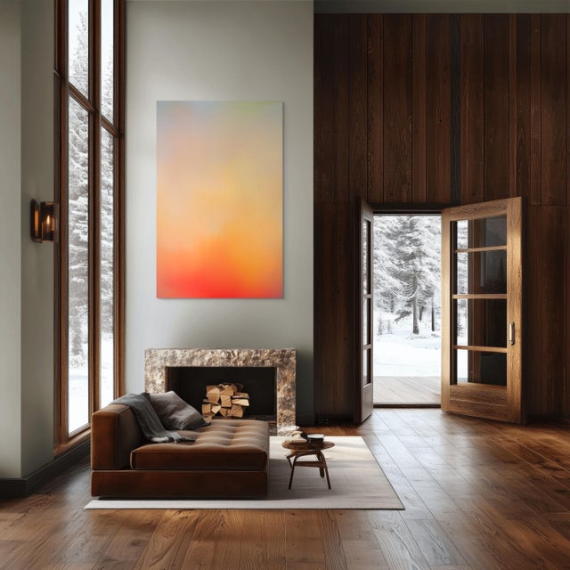 Paul Snell Contemporary Abstract Moab Slickrock Metallic Pearl 260 FineArt Archival Inkjet Paper, Face-Mounted 3mm Matte Plexiglas "Bleed # 202610" by Paul Snell For Sale - Image 4 of 5