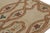 Rug & Kilim Rug & Kilim’s European Rug in Beige, With Green and Red Floral Patterns For Sale - Image 4 of 7
