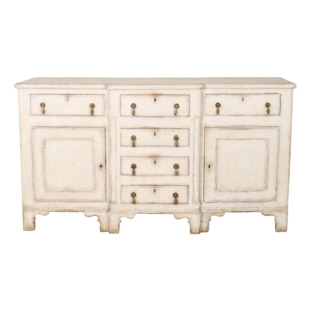Painted North Welsh Dresser Base For Sale