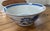 1960s Large Chinese Export Porcelain Canton Blue and White Centerpiece Punch Bowl For Sale - Image 5 of 7