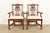 Henredon Georgian Carved Mahogany Armchairs, Pair For Sale - Image 15 of 15