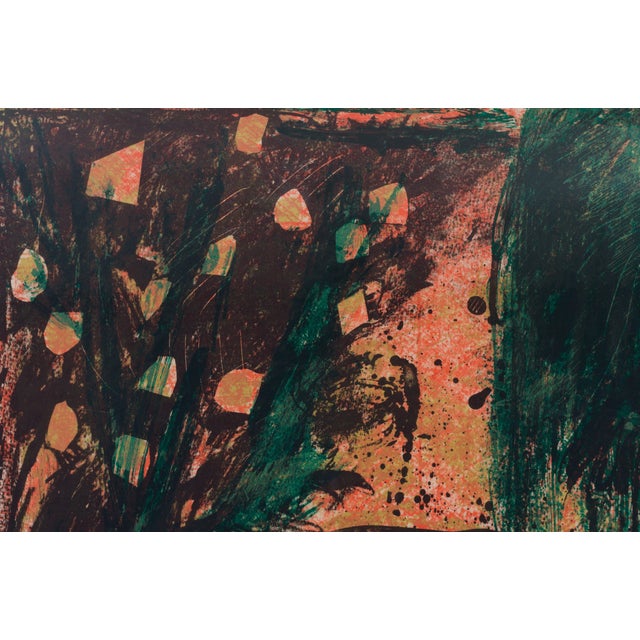 Erik Levesque, Abstract Edition 135/195, 1990s, Lithograph For Sale - Image 4 of 15