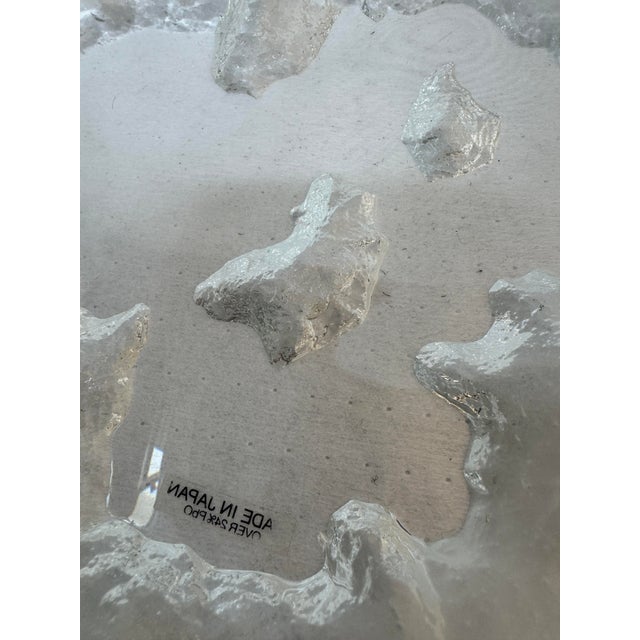 Hoya Snow Lake Iceberg Crystal Plate For Sale - Image 9 of 12