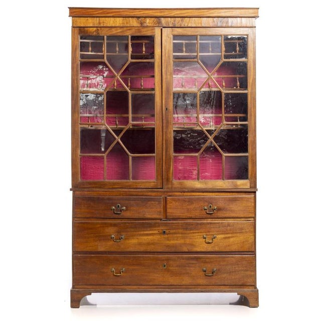 Queen Mary Bookcase in Vinhatico Wood, 19th Century For Sale - Image 6 of 6