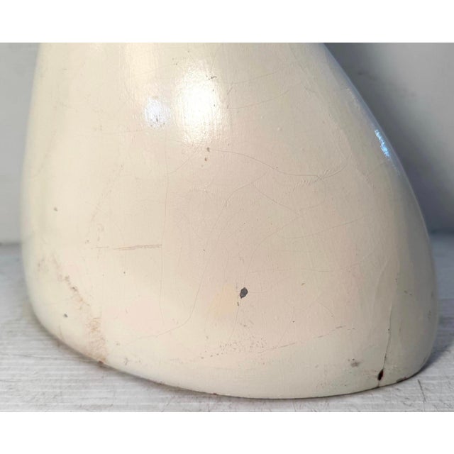 Vintage Long Neck Mannequin Bust (Pair Available) For Sale - Image 15 of 15