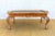 Chippendale Vintage Chippendale Brass and Pine Tray Coffee Table For Sale - Image 3 of 12