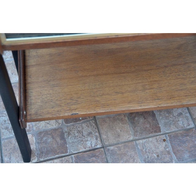 Vintage Glass Bar, 1960s For Sale - Image 6 of 16