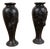 Art Nouveau Bronze Vases, Set of 2 For Sale