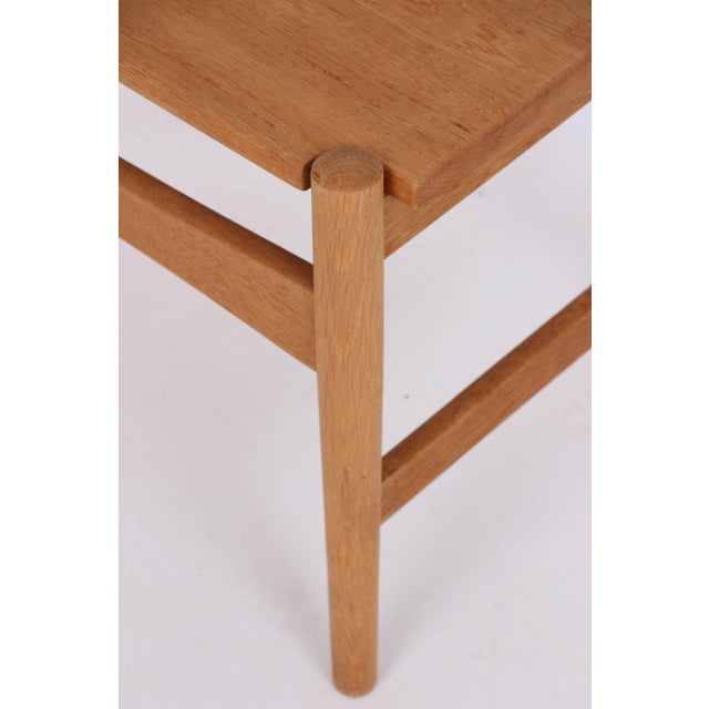1970s Small Table in Oak by Hans J. Wegner for Andreas Tuck, 1960s For Sale - Image 5 of 8