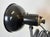 Black Industrial Black Enamel Scissor Wall Lamp, 1950s For Sale - Image 8 of 18