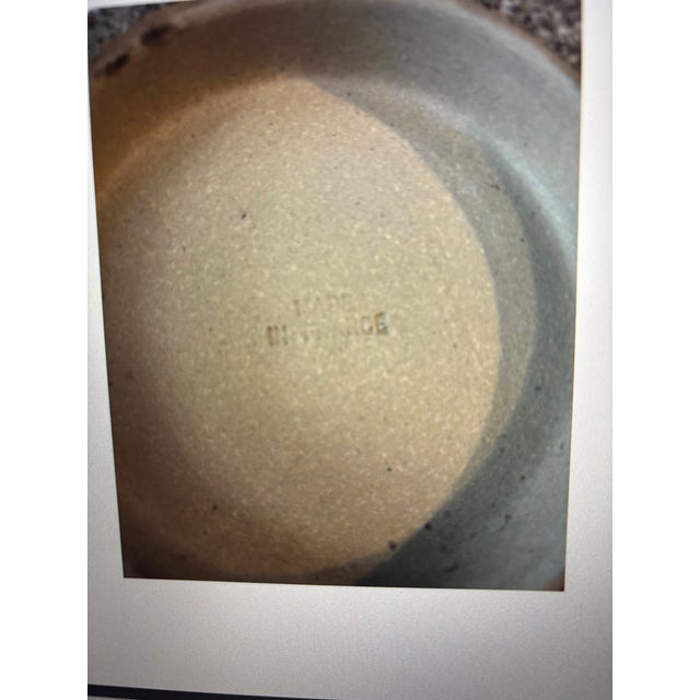 Antique French Stoneware Confit Crock, Wooden Spigot - Gres Du Berry For Sale - Image 9 of 9