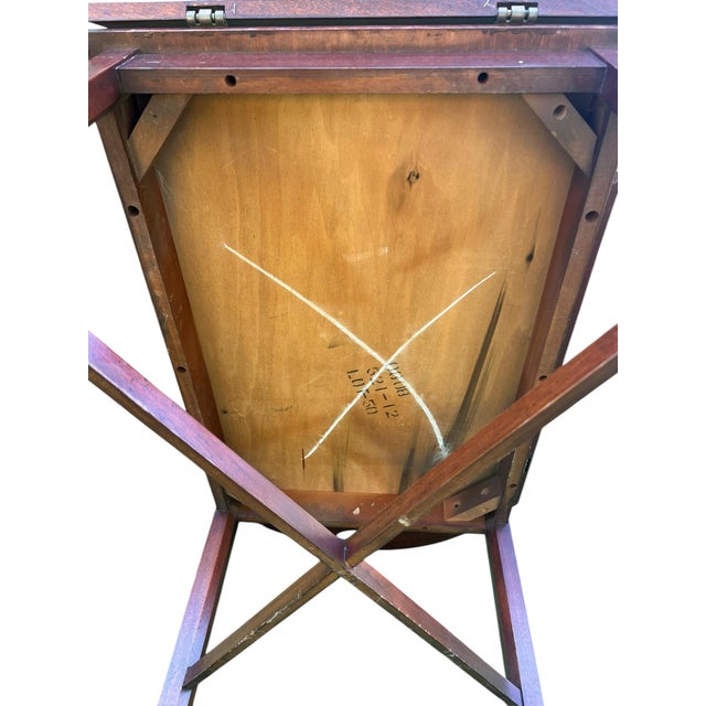 Mid 20th Century Mid-20th Century Attributed to Henkel Harris Butler Coffee or Occasional Table in Solid Cherry For Sale - Image 5 of 9