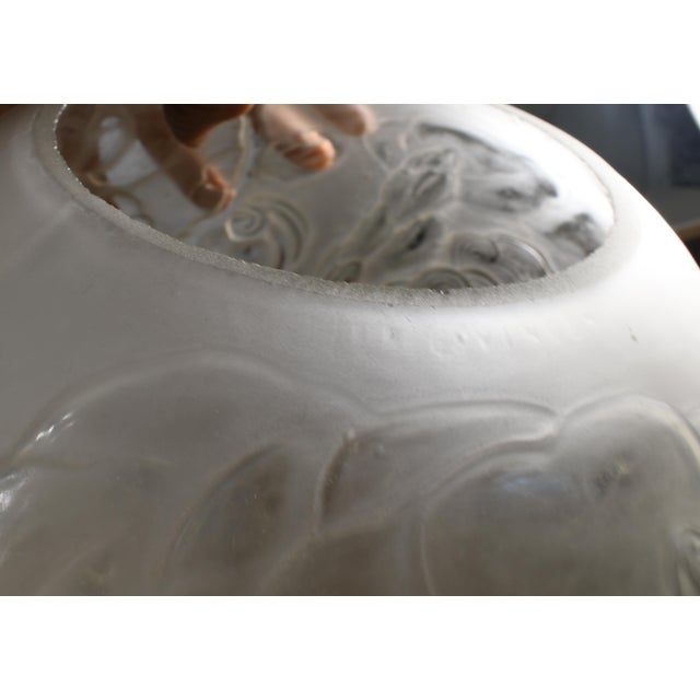 Hettier & Vincent Large French Art Deco Pendant Light 1930s For Sale - Image 10 of 16