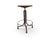 Wood Italian Industrial Stool, 1930s For Sale - Image 7 of 7