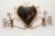 Wall-Mounted Coat Rack with Heart-Shaped Mirror For Sale - Image 4 of 14