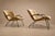 Brazilian Modern Pair of Armchairs in Rosewood, Mohair & Steel by Carlo Hauner, 1950s For Sale - Image 10 of 18