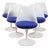 Tulip Chairs by Eero Saarinen for Knoll International, Set of 5 For Sale