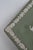 Mid 20th Century Wedgwood Green Jasperware Diamond Shaped Trinket Ring Dish Made in England 4981b For Sale - Image 5 of 13