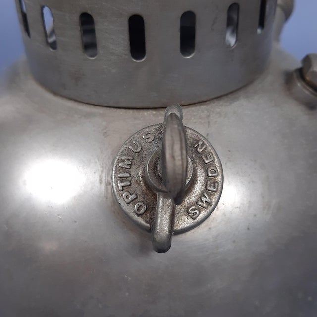 Gray Antique Oil Lantern in Metal and Glass For Sale - Image 8 of 11