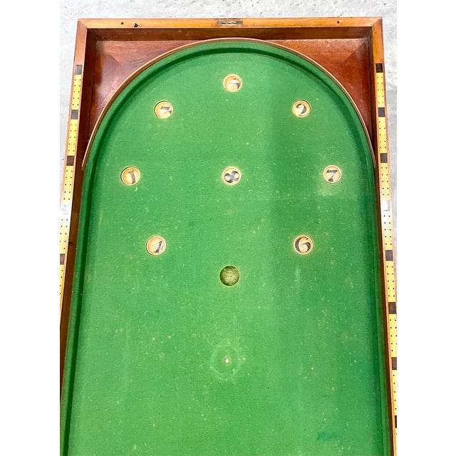 Coffee Antique Folding Long Bagatelle Coffee Table For Sale - Image 8 of 10