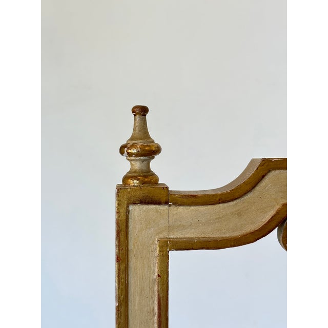 1960s Bench in Lacquered Wood and Vienna Straw, 1960s For Sale - Image 5 of 10