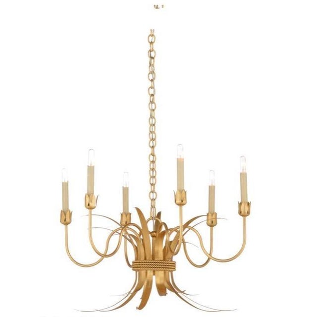 Gold Claire Bryson for Wildwood Mignon Chandelier For Sale - Image 8 of 8