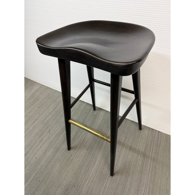 Brownstone Balboa Bar Stool, Espresso For Sale - Image 4 of 12