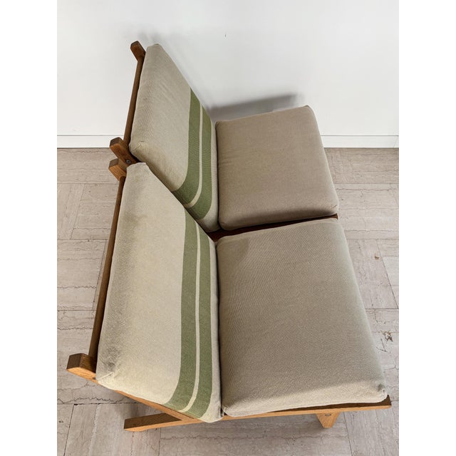 Wood Scandinavian Model GE-370 Armchairs by Hans J. Wegner for Getama, Denmark, 1960s, Set of 2 For Sale - Image 7 of 16
