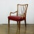 Gold Mid-Century Austrian Walnut and Red Leather Dining Armchairs from Oswald Haerdtl, Set of 2 For Sale - Image 8 of 16