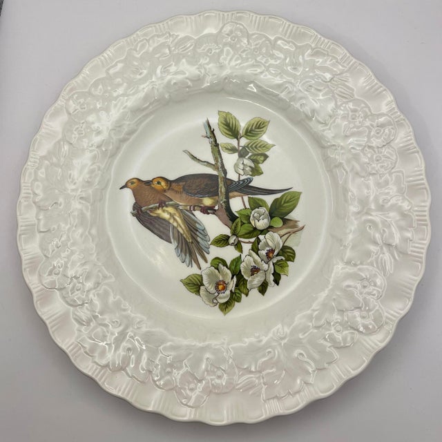 Alfred Meakin “Birds of America” Carolina Turtle Dove Decorative Plate For Sale In Jacksonville, FL - Image 6 of 8