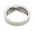 Mid 20th Century 14k White Gold Diamond Channel Ring For Sale - Image 5 of 7