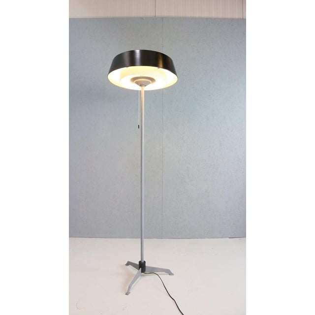 ST 7128 Floor Lamp by Niek Hiemstra for Evolux, Netherlands, 1950s For Sale - Image 4 of 18