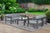 Sardinia Aluminum Frame Outdoor 74" Love Seat / Sofa - Gray Cushions For Sale In Chicago - Image 6 of 18