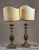 This refined pair of candelabra lamps dates back to the 19th century, a period characterized by extraordinary attention to...