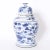 Chinese Pair of Blue and White Porcelain Ginger Jars With Birds and Flowers For Sale - Image 3 of 7