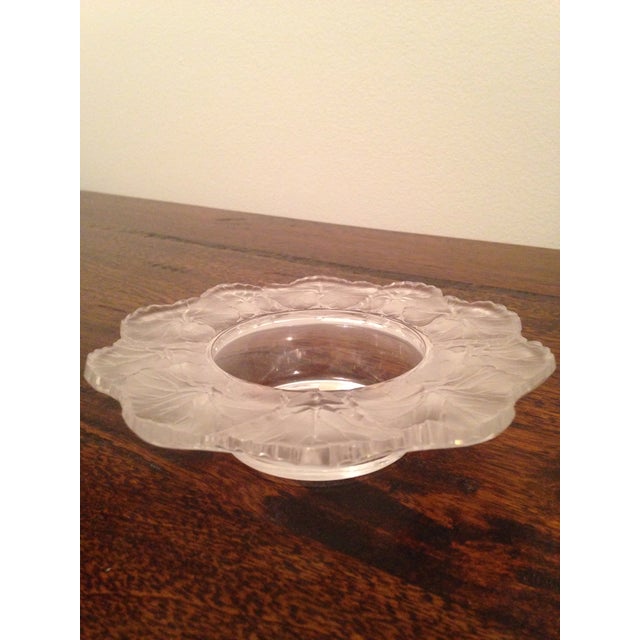 Vintage Lalique Crystal Saucer Chairish