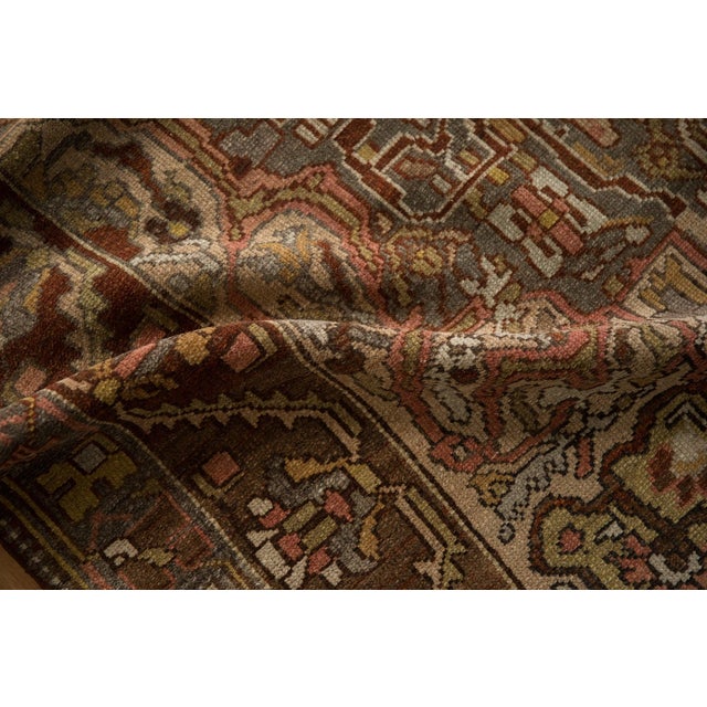 Traditional Vintage Distressed Bakhtiari Rug Runner - 5'4" x 13'4" For Sale - Image 3 of 11