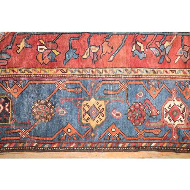 Textile Dramatic Floral Persian Bakhtiari Rug no. j3160 For Sale - Image 7 of 12