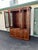 Brown Thomasville Mahogany Collection Georgian Breakfront Bookcase China Cabinet For Sale - Image 8 of 12